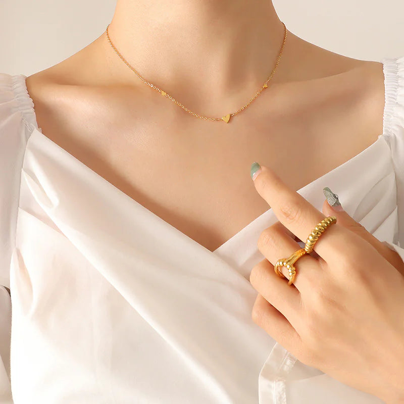 Elegant Minimalist Petite Love Necklace