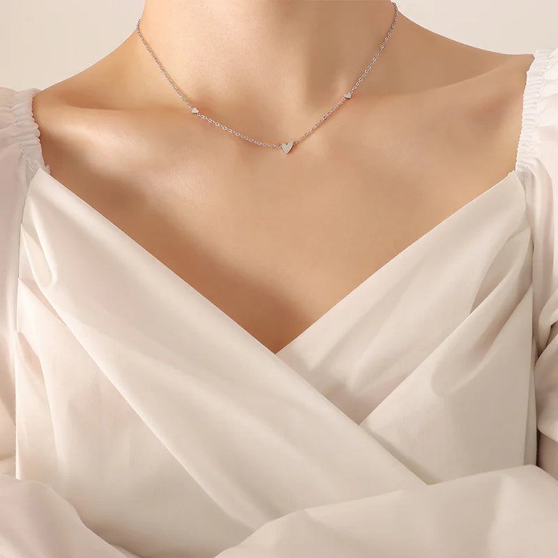 Elegant Minimalist Petite Love Necklace