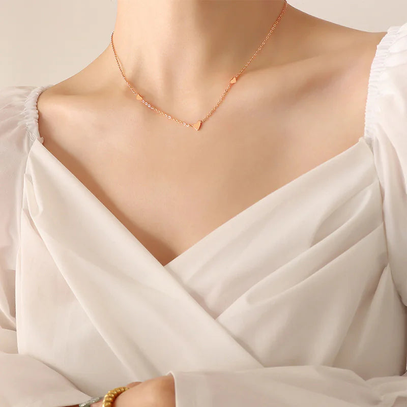 Elegant Minimalist Petite Love Necklace